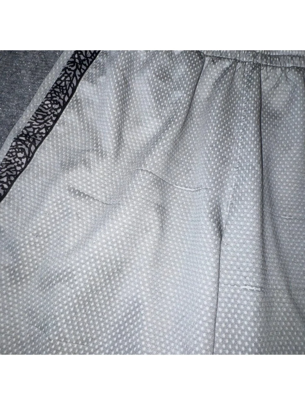 Nike Air Jordan Baggy Mesh Hoop Shorts Mens XS Vtg y2k 90s Rare